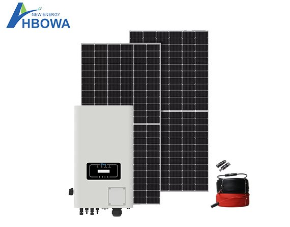 30-36KW on grid system with deye inverter