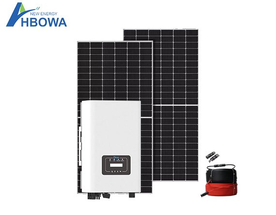 4-12KW on grid solar power system with deye inverter
