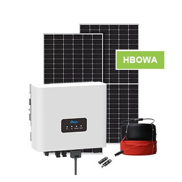 On grid solar system with Deye inverter