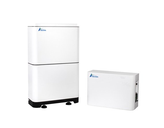 High voltage lithium battery stackable type