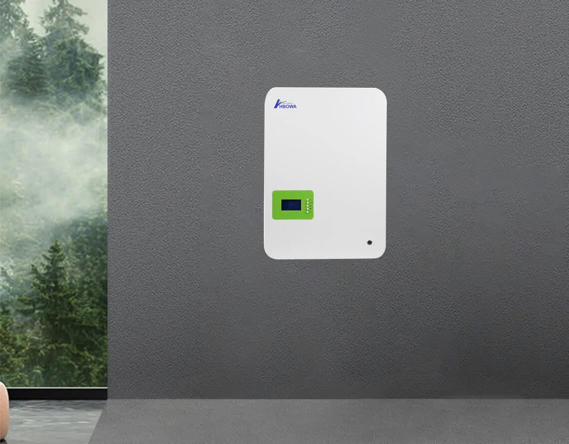 lifepo4 solar battery wall-mounted