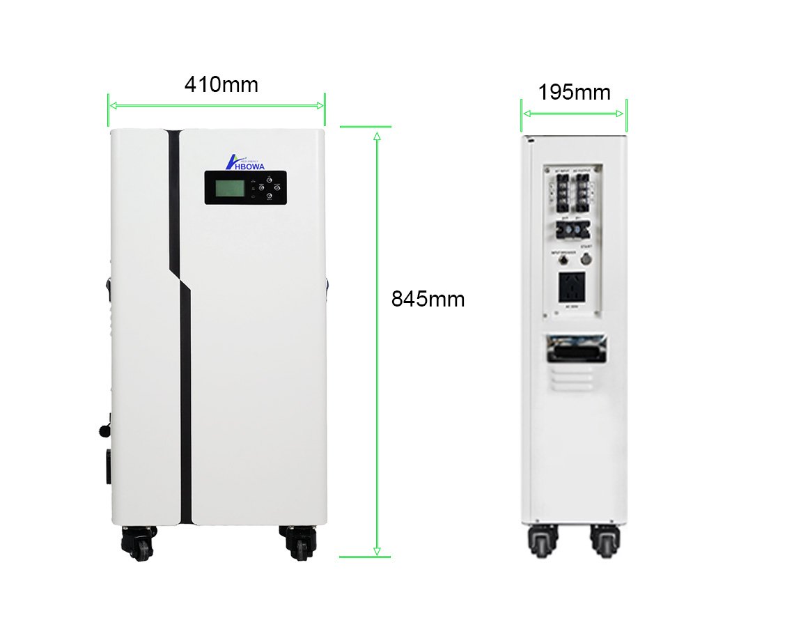 all-in-one energy storage system demension