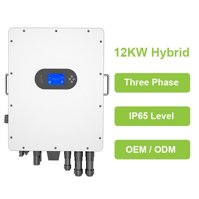 12KW three phase low voltage hybrid inverter