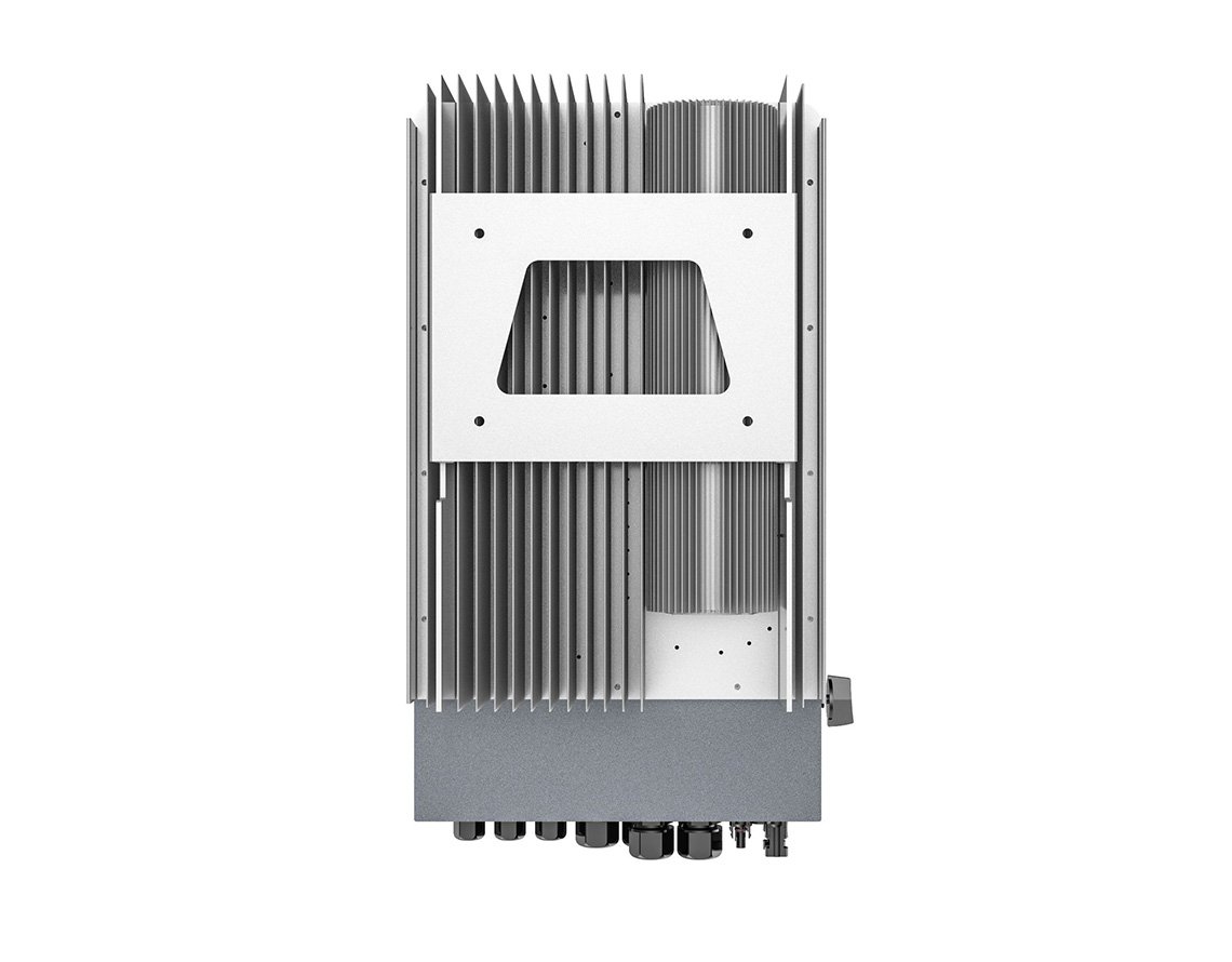 6kw hybrid inverter single phase back side
