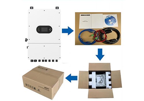 packing for hybrid solar inverter