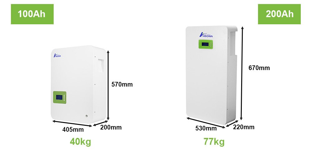 a diferença entre uma bateria de 100Ah e uma bateria de 200Ah