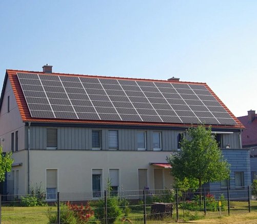 7KW on grid solar system application