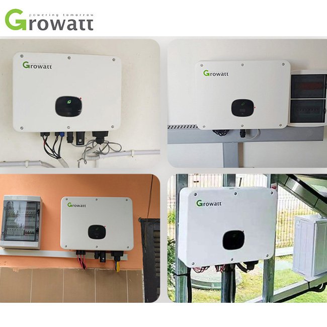 Dual MPPT growatt inverter 3ph inverter