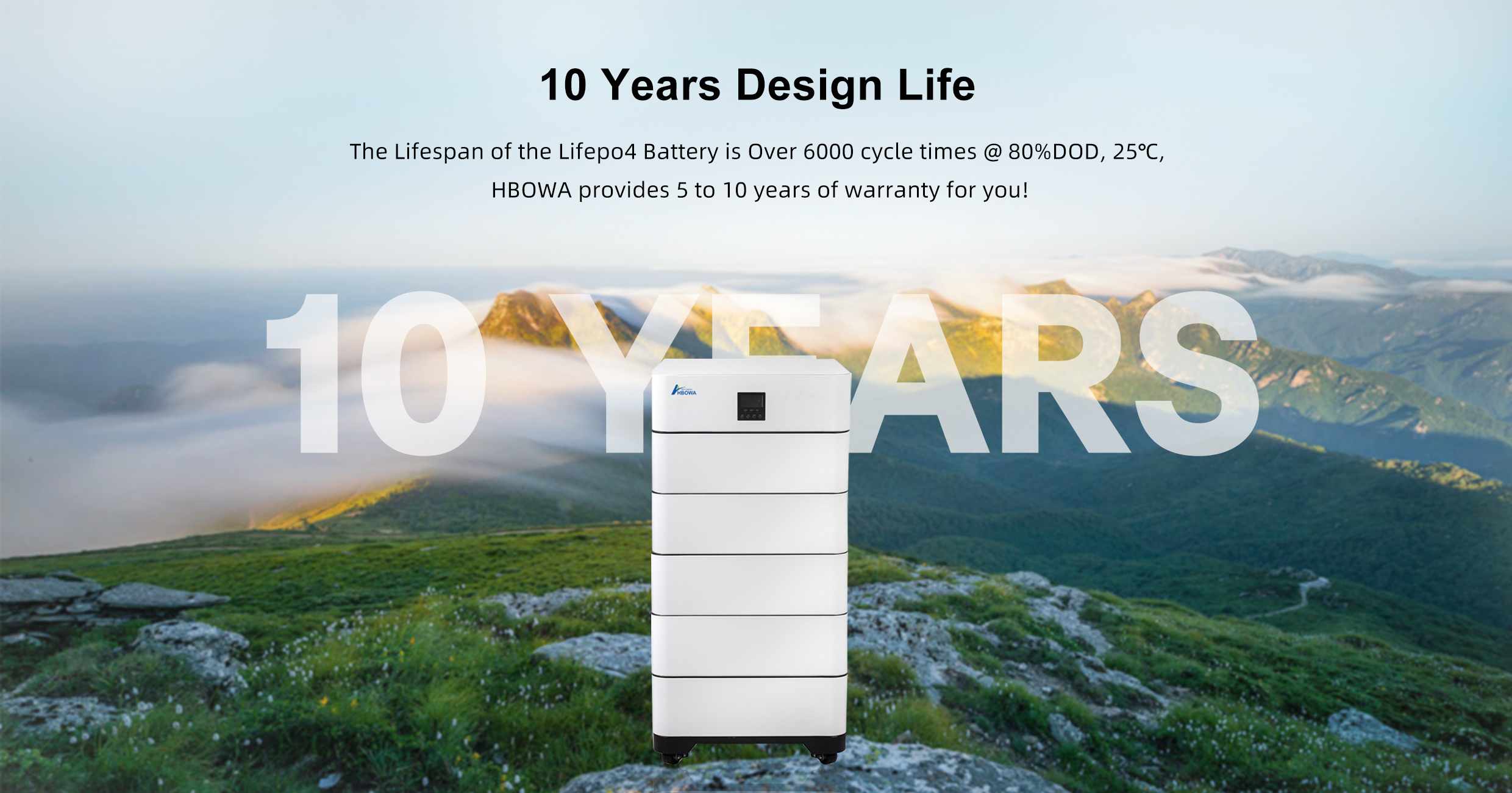 Stacked Lithium Battery warranty