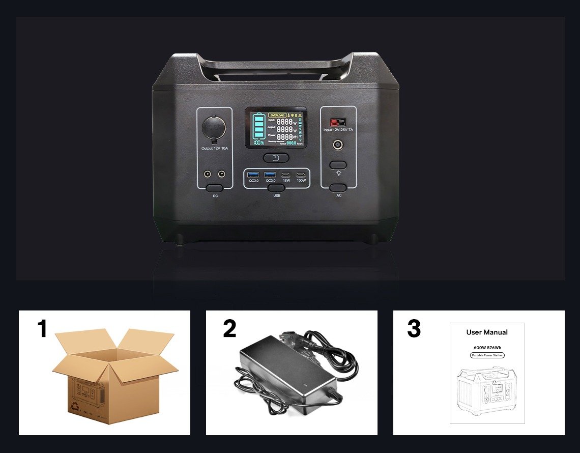 portable power station package