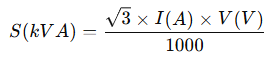 line to line voltage