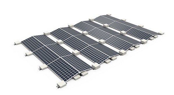 Ballasted Mounting systems for installing solar panels