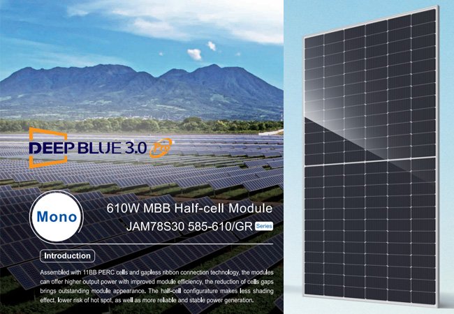 JA-585-610W-solar-panel-PERC-module