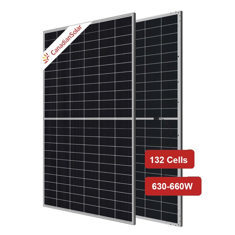TOPCon 660W Canadian Solar Panel Bifacial