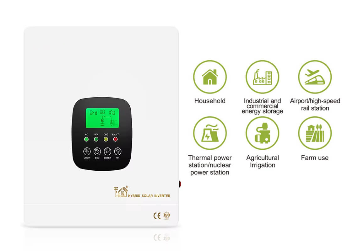 hybrid solar inverter from HBOWA