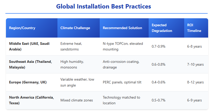 Global Installation Best Practices