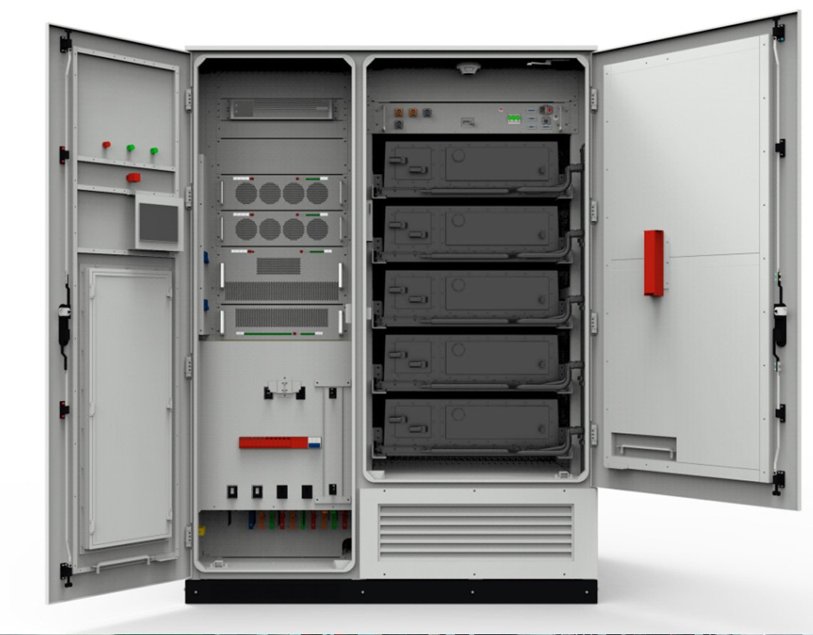 visão detalhada do sistema de armazenamento de energia comercial-261kwh