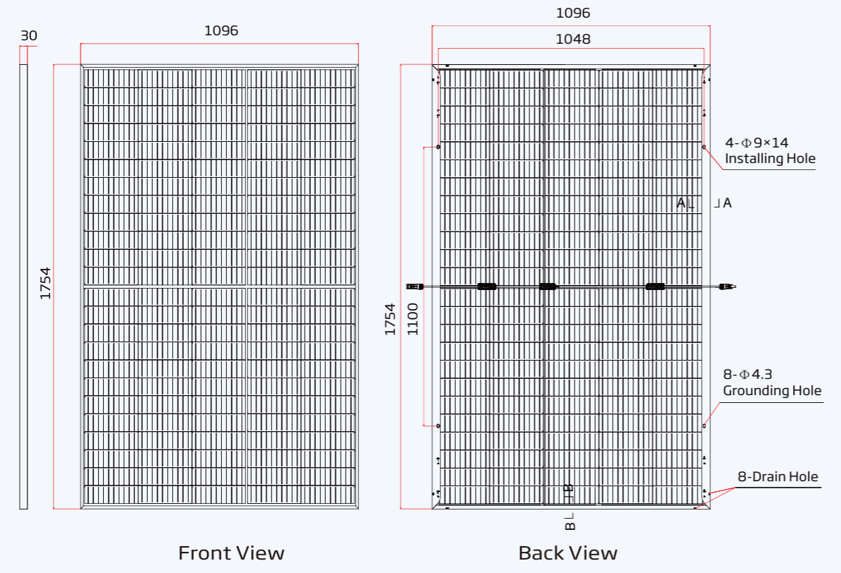 how big are 400w solar panels