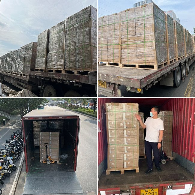 checking-before-shipping-of-100kw-Growatt-hybrid-inverter