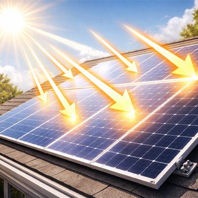 Do-solar-panels-reflect-heat