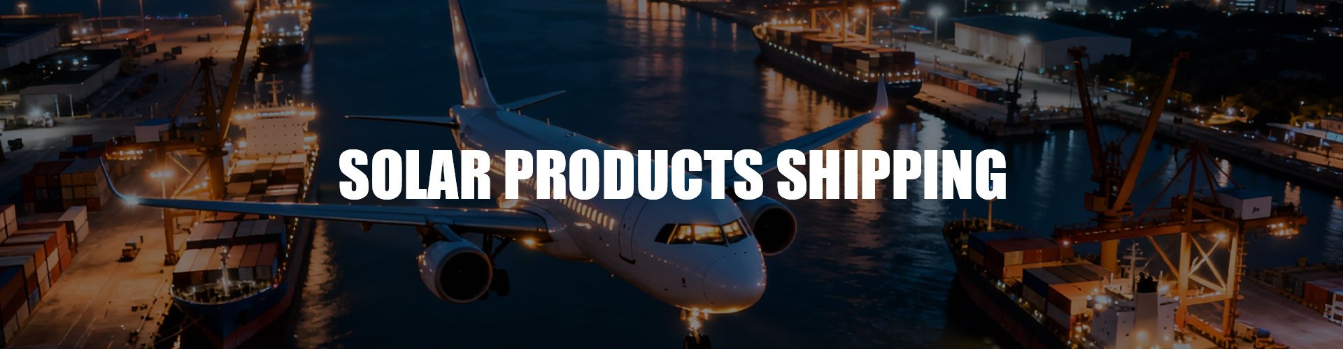 HBOWA solar products shipping