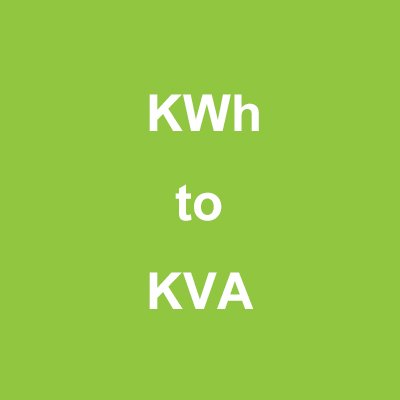 kwh-to-KVA-Calculator