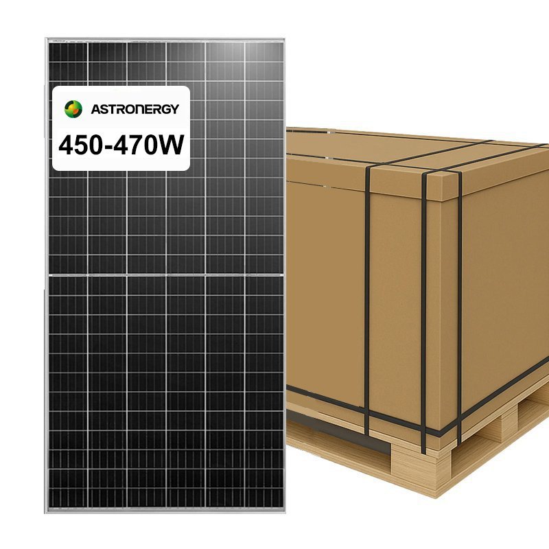 Astronergy-solar-panels-bifacial-450W-470W by pallet