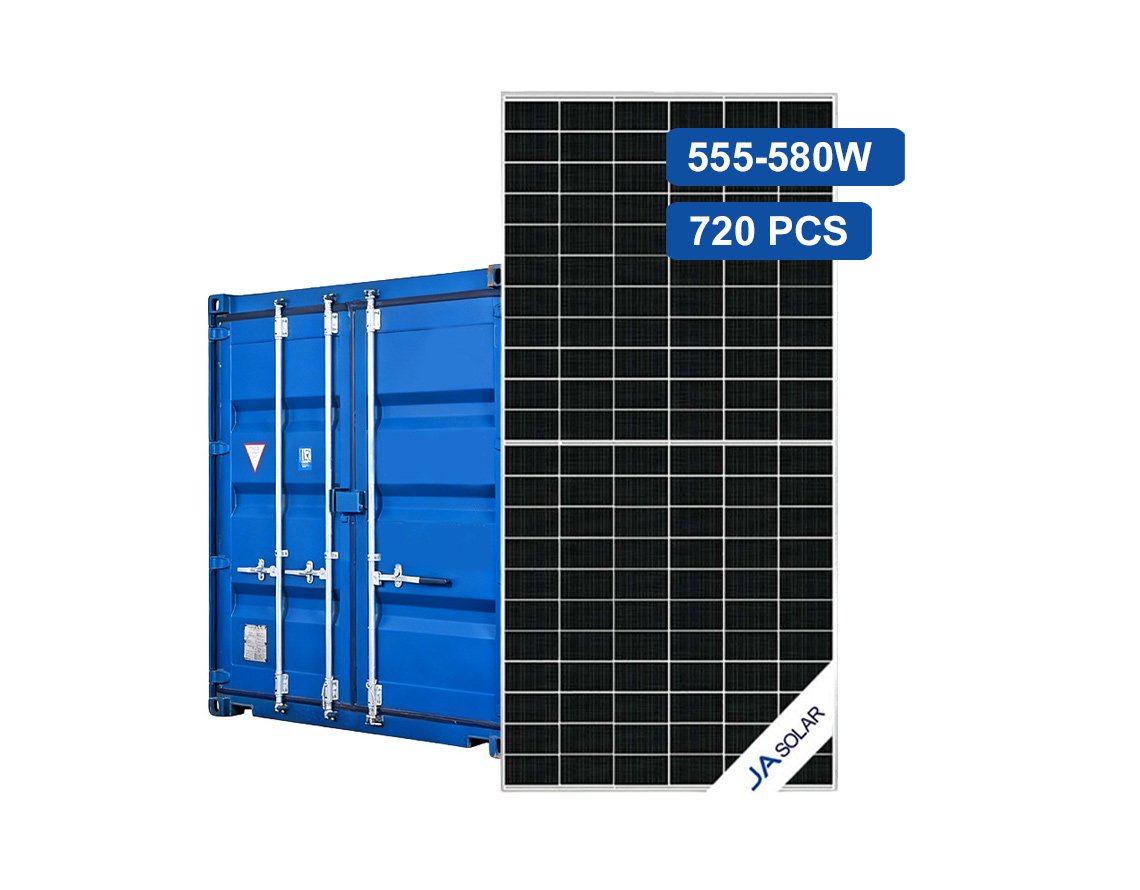 JA Solar Panels 565-580W Per Container