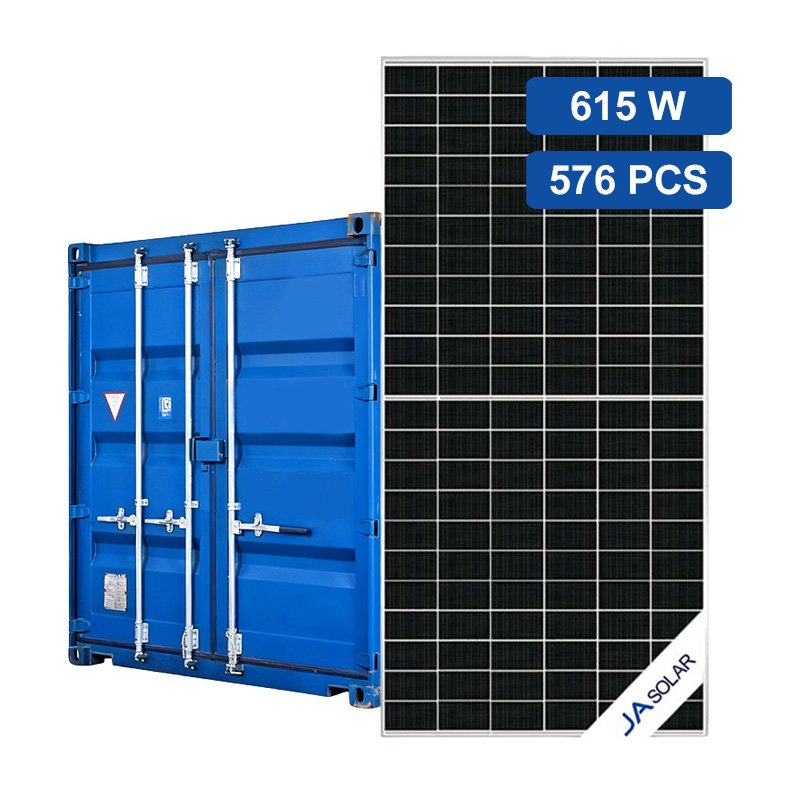 JA Solar Panels 615W Per Container 576 PCS