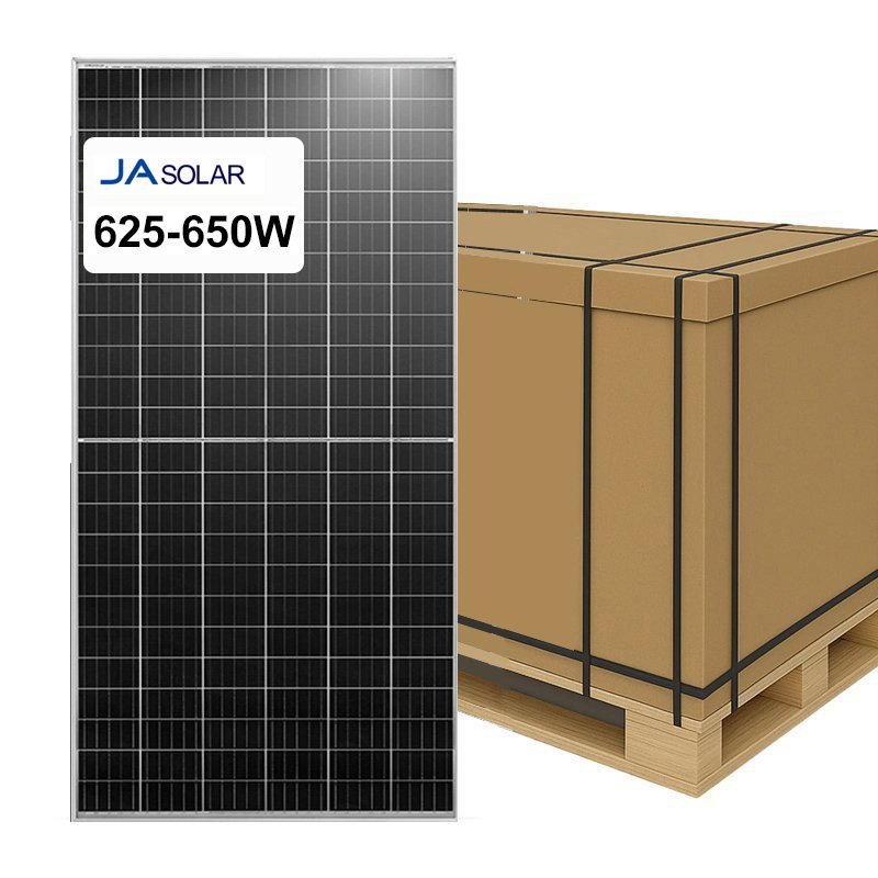 JA-solar-panels-625W-650W-bulk-supply-from-China by pallet
