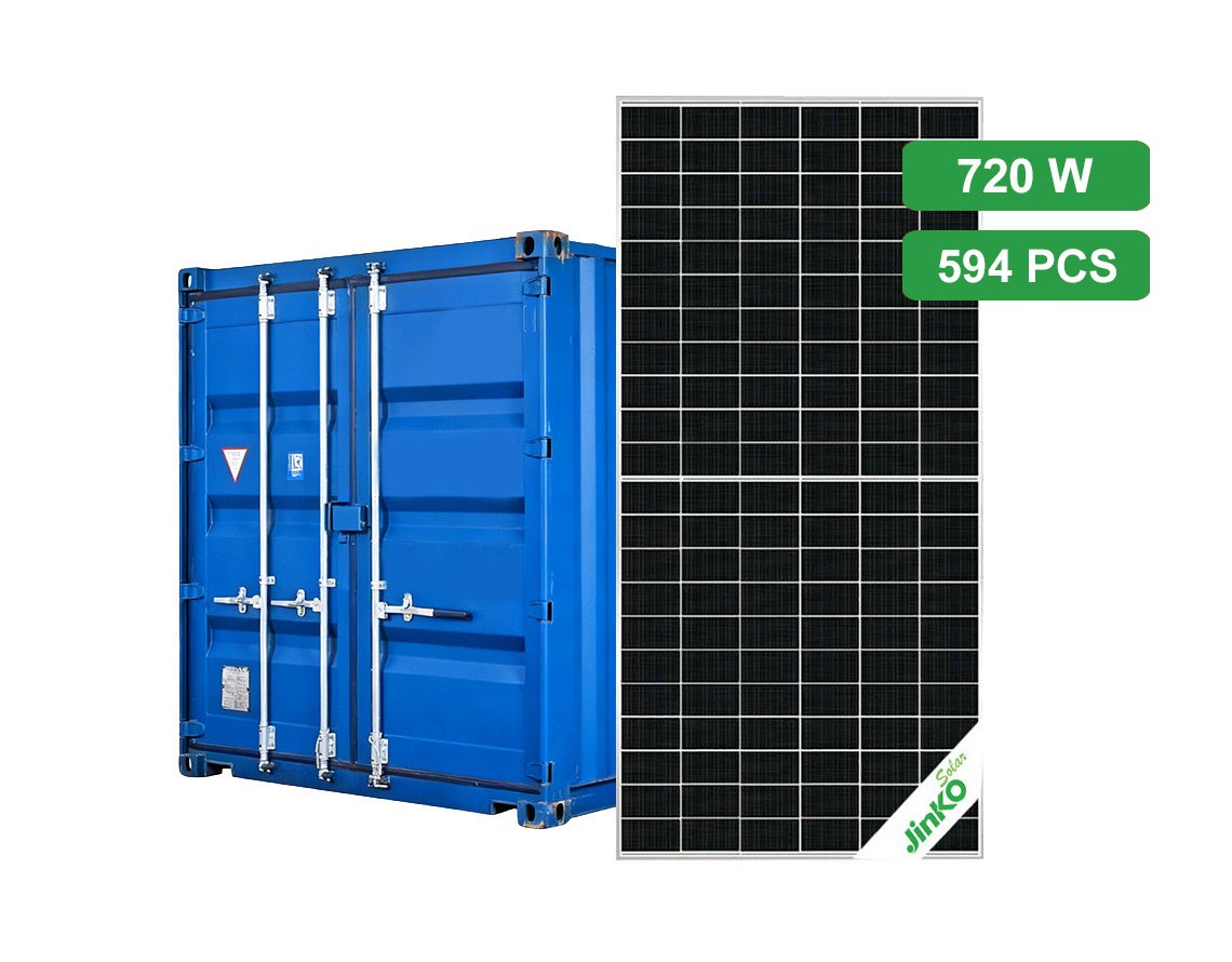 Jinko Solar Panels 710W-735W Per Container 594 PCS