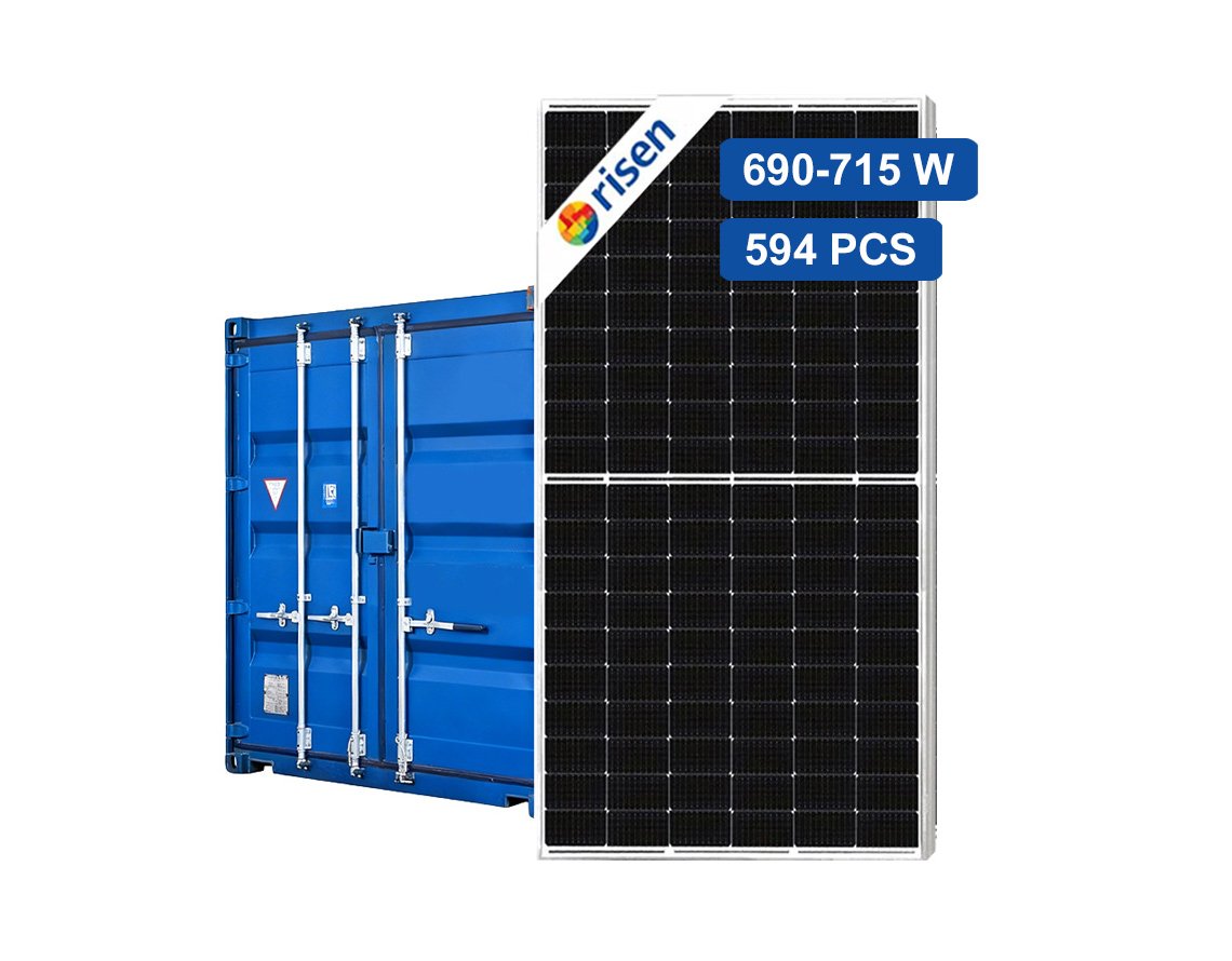 Risen solar panels 690-715W 594pcs