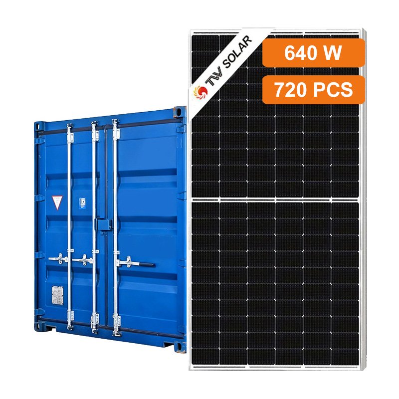 Tongwei Solar Panels 640W Per Container 720 pcs