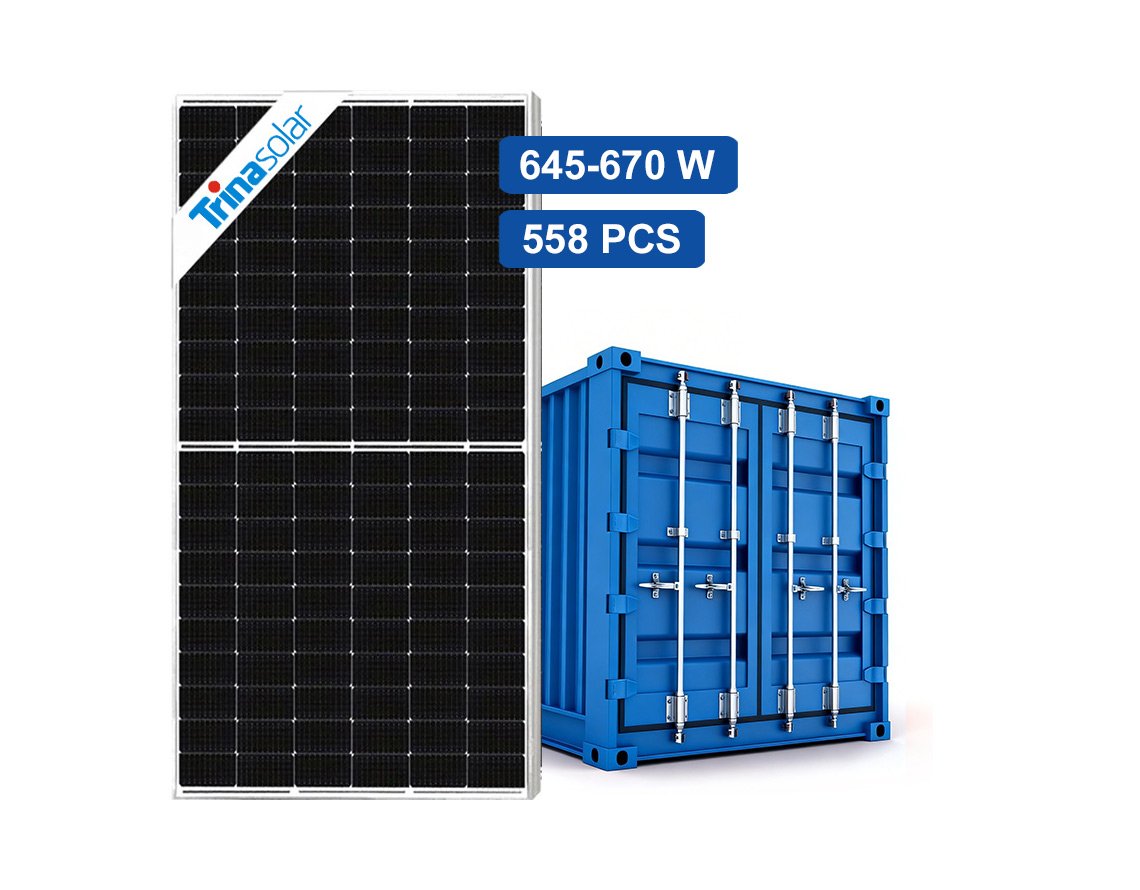 Trina Solar Panels 558 PCS for Commercial Use