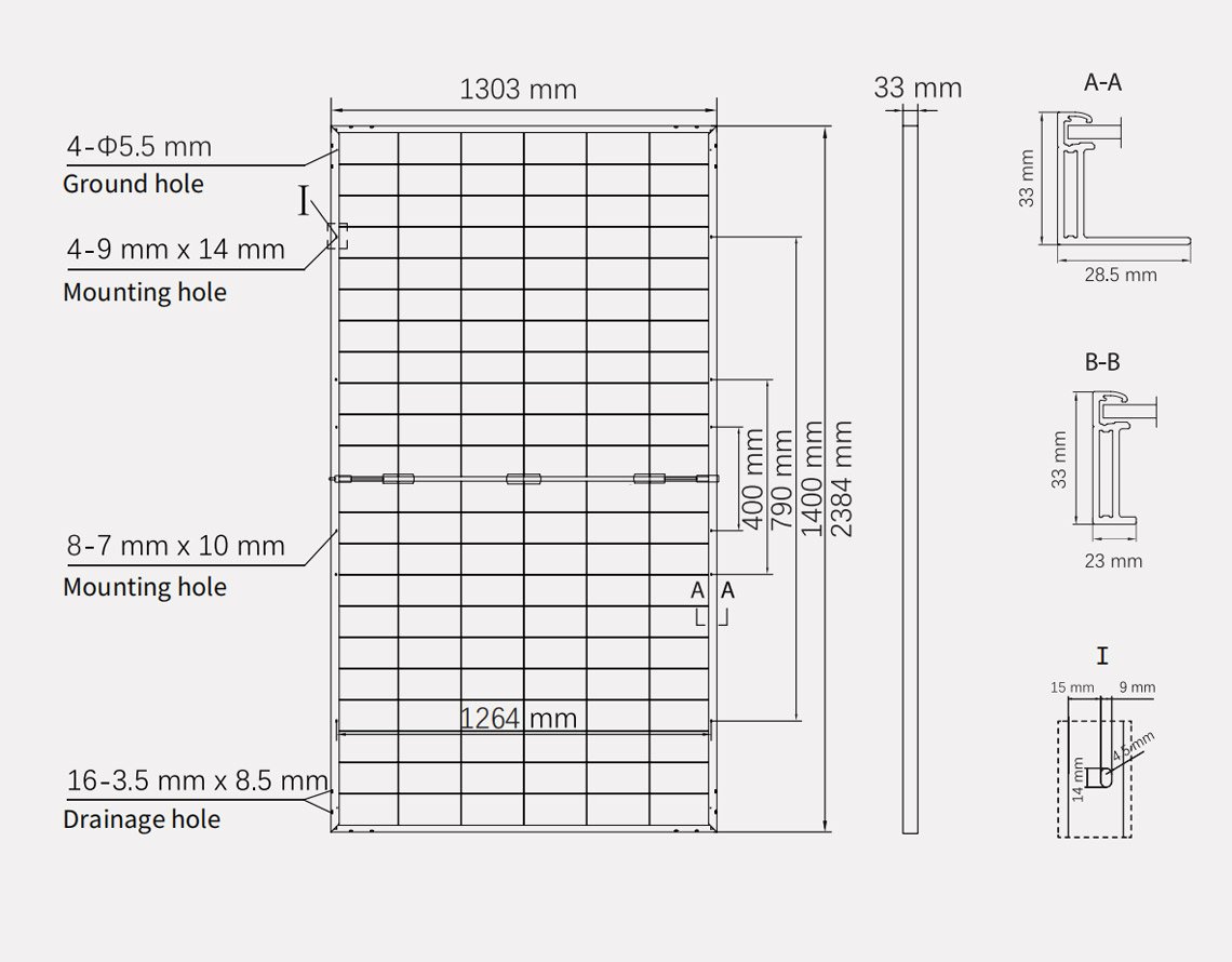 dimension-of-730W-astronergy-solar-panels