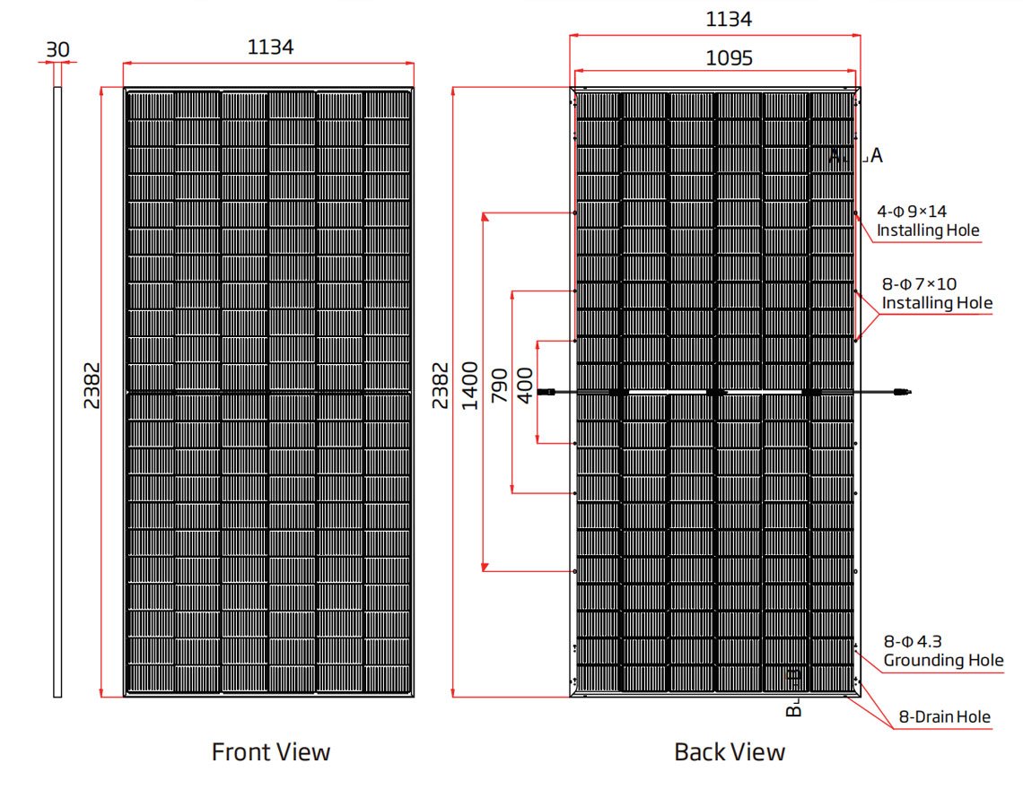 dimension-of-Trina-solar-panels-640W-bifacial-modules