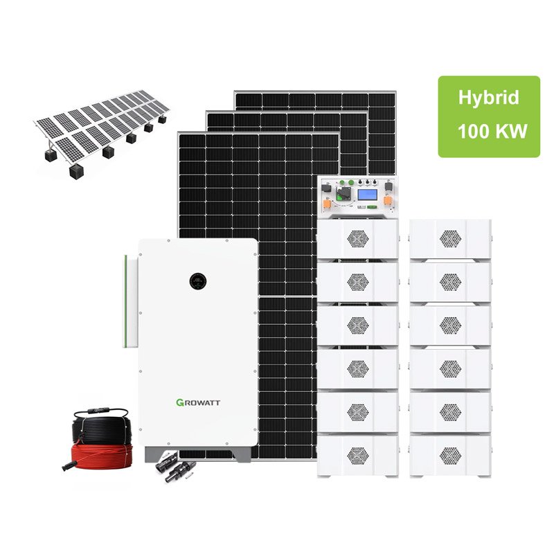 100KW-hybrid-solar-system-three-phase-high-voltage