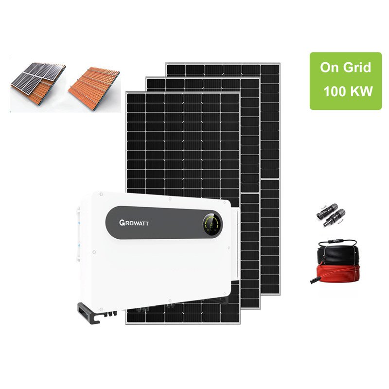 150kw-on-grid-solar-power-system-growattt-inverter