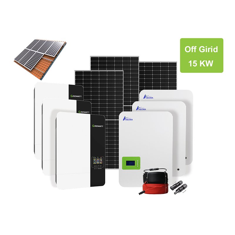 15KW 15KWh off grid solar system from HBOWA