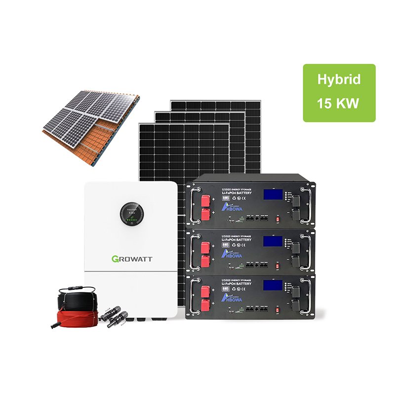 15KW Three phase low voltage hybrid solar system