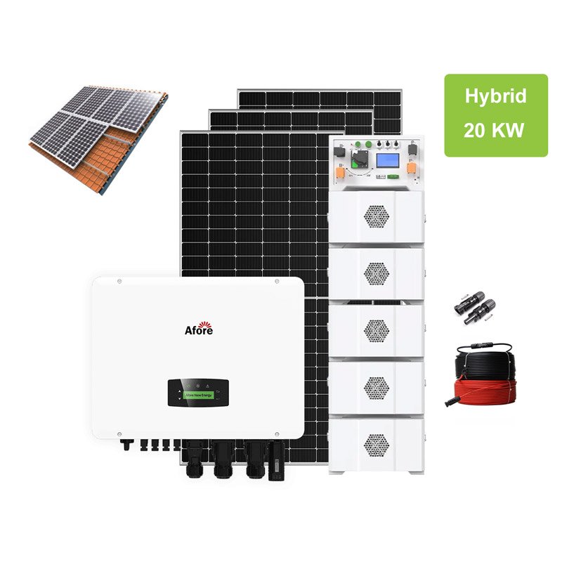 20kw-hybrid-solar-system-three-phase-high-voltage-with-Afore-inverter