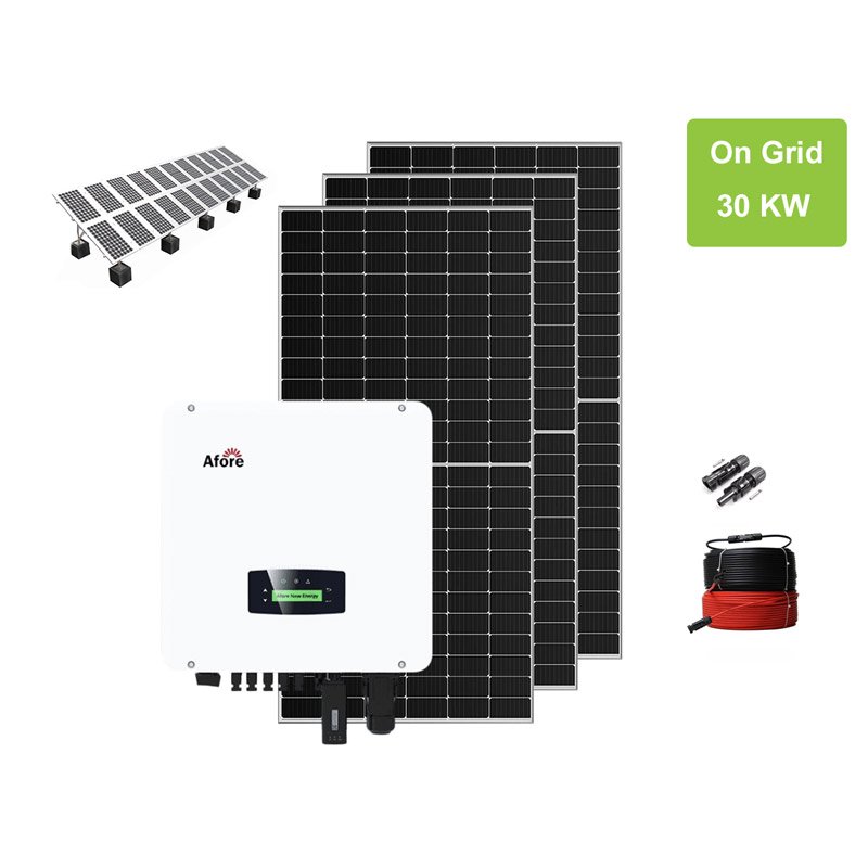30kw solar battery system With Afore Inverter