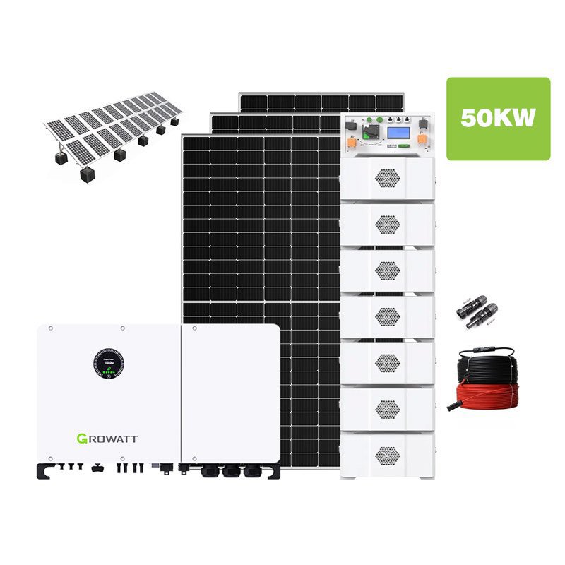 50Sistemas de energia solar KW da HBOWA