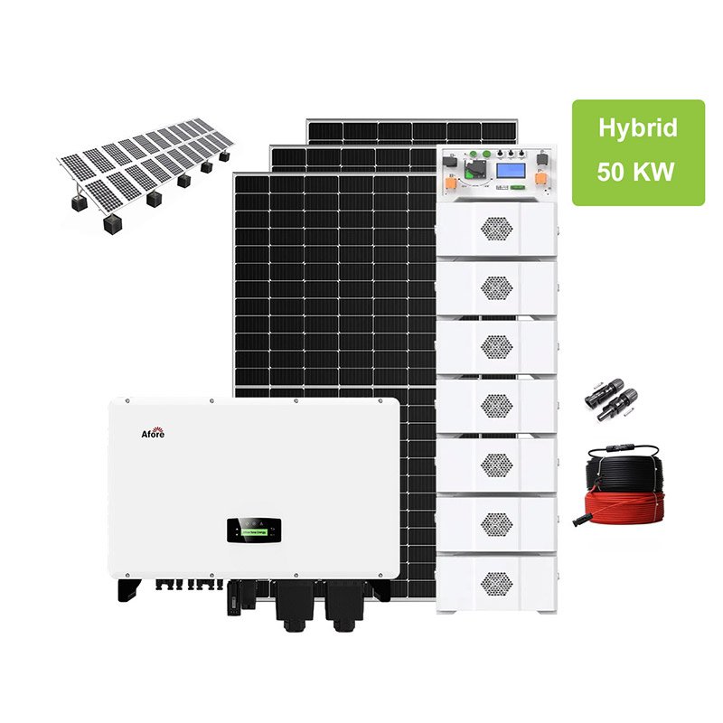 50kw-hybrid-solar-system-100kwh-battery-ground-mounted-type