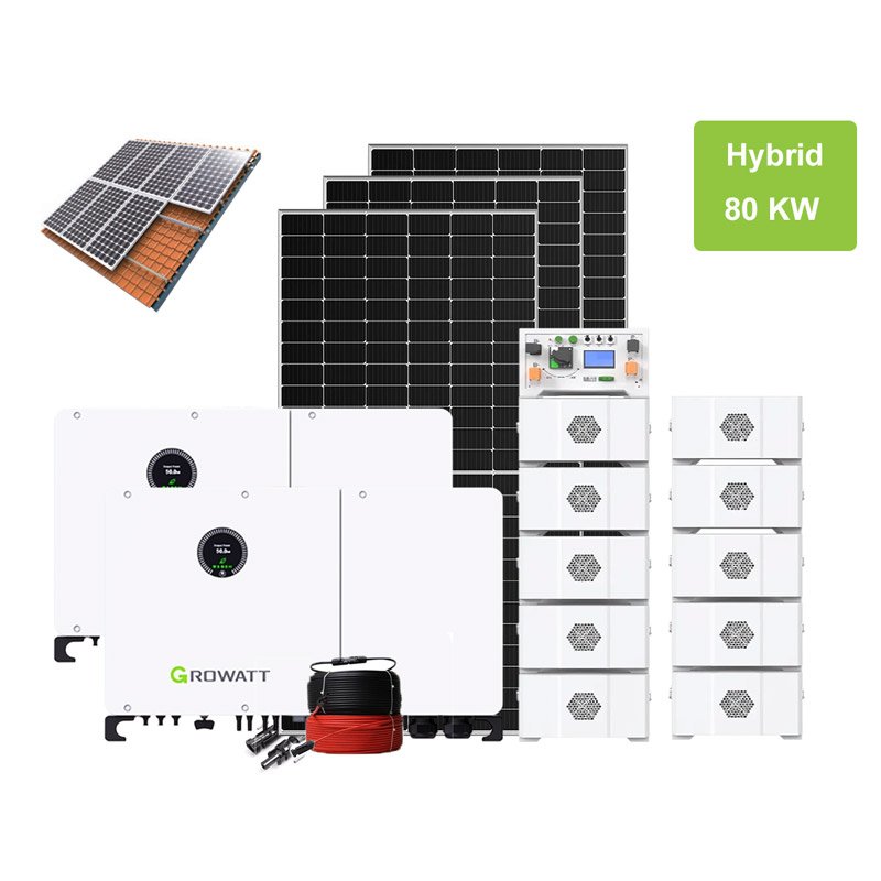 80KW-160kwh-hybrid-solar-system-rooftop-with-Growatt-inverter
