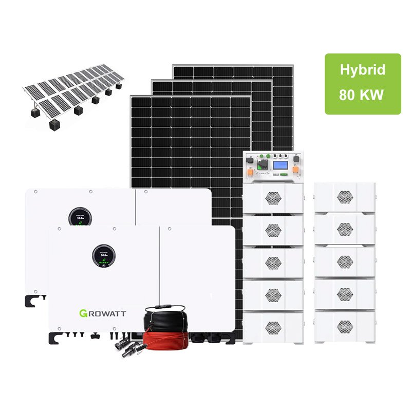80KW-hybrid-solar-system-160kwh-with-high-voltage-battery