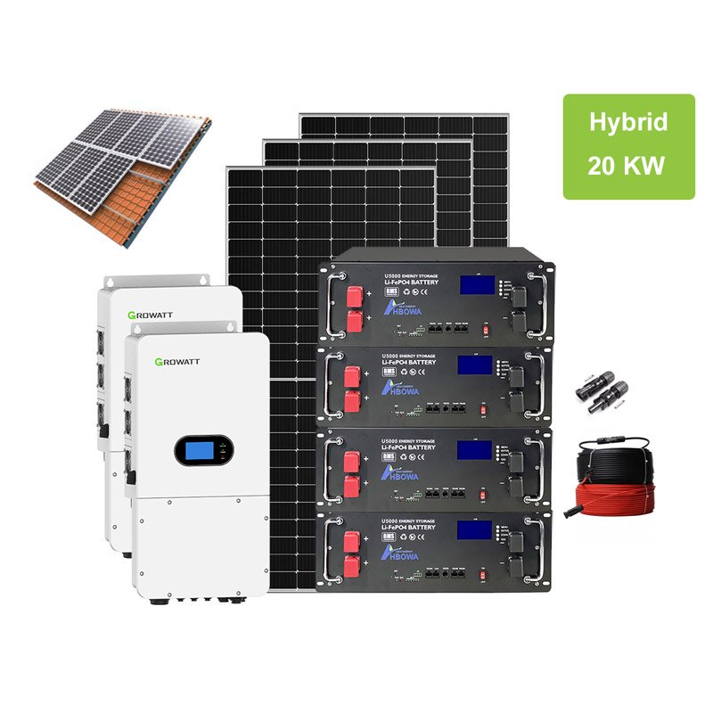 Growatt-hybrid-solar-system-single-phase-low-voltage-20kw-40kwh