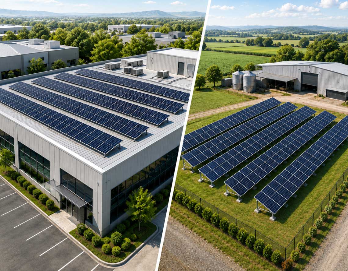 Rooftop-vs-Ground-Mounted-for-50KW-solar-systems