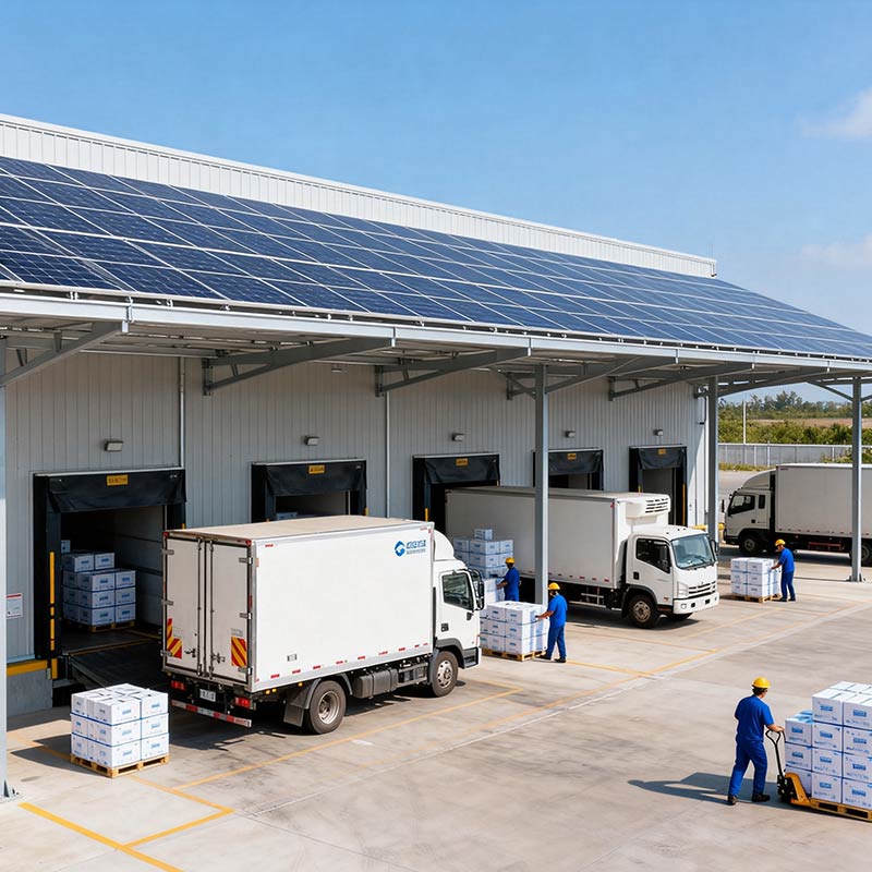 100kw solar systems for Cold Storage Facility