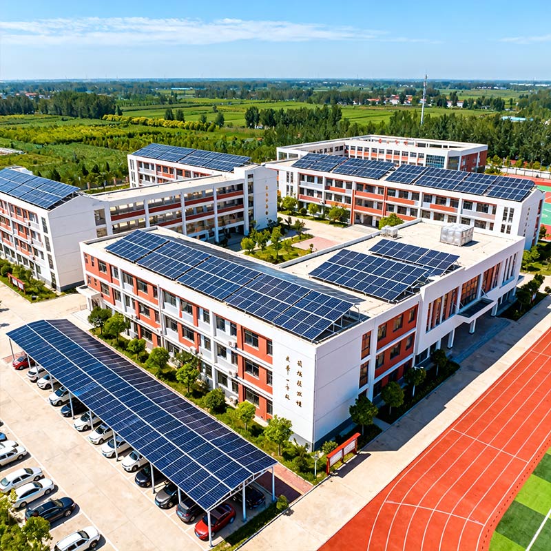 100kw solar systems for school